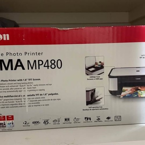 Canon pixma mp480 all - canon,